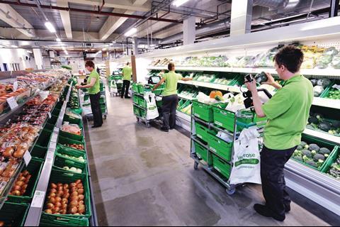 In 2011, Waitrose opened its first  dark store in Acton, north London